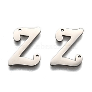 304 Stainless Steel Links Connectors, Letter, Letter.Z, 16x12x1.5mm, Hole: 0.9mm(STAS-Y006-60P-Z)