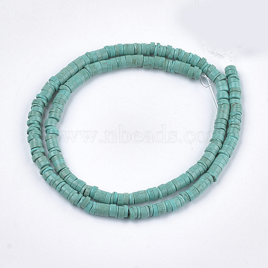 Natural Howlite Beads Strands(X-TURQ-T003-16)-2
