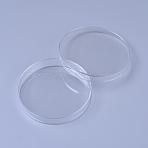 Plastic Disposable Cell Culture Dish, Flat Round, Clear, 5.8x1.35cm, Inner Diameter: 5.3cm(AJEW-WH0098-15A)
