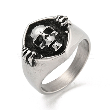 Skull 304 Stainless Steel Finger Rings