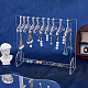 Transparent Acrylic Earring Hanging Display Stands(EDIS-FH0001-04)-5