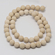 Natural Fossil Beads Strands(G-D694-10mm)-1