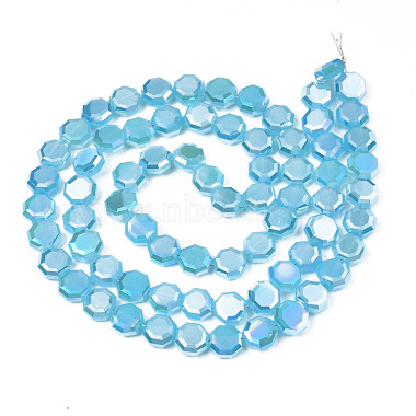 Electroplate Glass Beads Strands(EGLA-N002-27-E03)-2