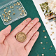 ELITE 80Pcs 8 Styles Rack Plating Brass Spacer Beads(KK-PH0006-28)-3