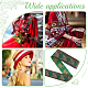 Ethnic Style Embroidery Polyester Ribbons(OCOR-WH0067-74I)-5