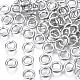 Platinum Plated Brass Round Jump Rings Jewelry Findings Accessories(X-JRC5mm-NF)-1