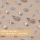 SUPERFINDINGS 40Pcs 5 Style Tibetan Style Alloy Pendants(FIND-FH0008-61)-5