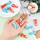 Nbeads 4 Sets 2 Style Silicone Animal Pencil Cap(AJEW-NB0005-17)-3