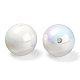 UV Plating Rainbow Iridescent Acrylic Beads(PACR-E001-04I)-3