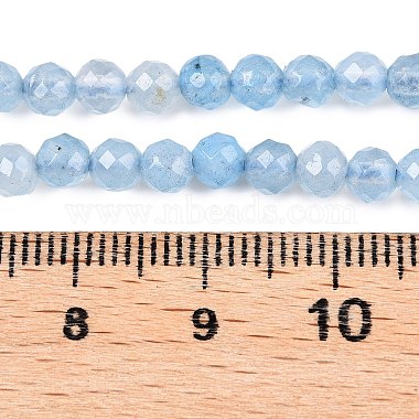 Chapelets de perle en jade blanc naturel(G-R344-4mm-05)-5