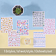 Olycraft Different Pattern Self Adhesive Nail Art Stickers(AJEW-OC0001-37)-4