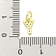 Letter Brass Micro Pave Clear Cubic Zirconia Pendants(KK-K354-06G-Y)-3