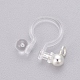 Transparent U Type Painless Prevent Allergy Resin Ear Clip(KY-L005-04S)-1