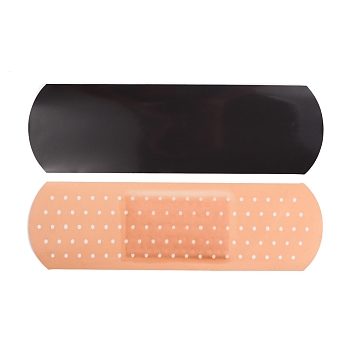 Giant Car Band Aid Magnetic Sticker, Bumper Sticker, Large Funny Band Aid Decal, PeachPuff, 300x90x0.5mm, 4pcs/set