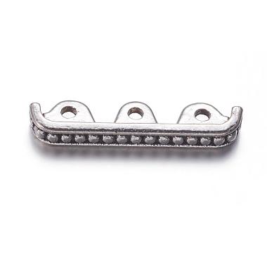 24mm Antique Silver Others Alloy Spacer Bars