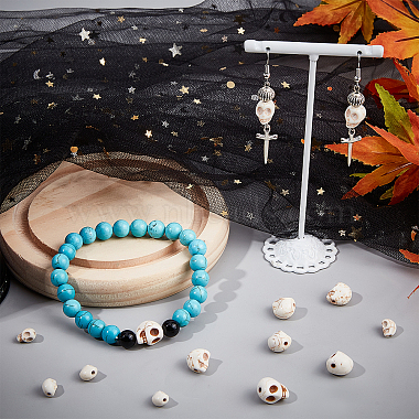 DIY Halloween Skull Bracelet Making Kits(DIY-SC0020-14B)-5