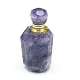 Pendentifs de bouteille de parfum ouvrants en fluorite naturelle à facettes(G-E556-05E)-2