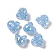 Placage uv perles acryliques irisées arc-en-ciel(PACR-M003-07D)-1