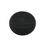 Pottery Sponge, Round, Black, 7.5cm(CELT-PW0001-080C)
