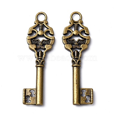 Antique Bronze Key Alloy Pendants