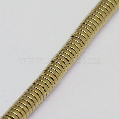 Electroplate Non-magnetic Synthetic Hematite Beads Strands(X-G-J164A-2mm-07)-3