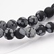 perles de pierre gemme obsidienne naturelle de flocon de neige(X-G-J338-03-4mm)-1