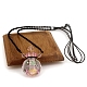 Lampwork-Parfümflaschen-Halskette mit Seilen(PW-WG66705-08)-1