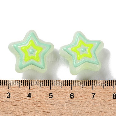 brins de perles de verre imitation jade(GLAA-L047-05A)-4