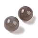 Natural Grey Agate No Hole Sphere Beads(G-K353-04C-06)-2