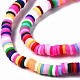 Handmade Polymer Clay Beads Strands(CLAY-R089-4mm-090)-2