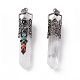 Natural Quartz Crystal Big Pointed Pendants(G-H281-02D)-2