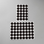 Felt Furniture Pads, Round, Black, 22mm, 72pcs/set(FIND-WH20033-038)