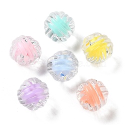 Transparent Acrylic Beads,  Bead in Bead, Ball, 15.5mm, Hole: 2.5mm, 261pcs/500g(OACR-H112-04C)