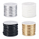 40M 4 Colors PU Leather Thread Cord(AJEW-TA0002-29A)-1