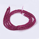 Spray Painted Crackle Glass Beads Strands(CCG-Q002-4mm-08)-2