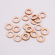 Unfinished Wood Linking Rings, Laser Cut Wood Shapes, for DIY Crafts and Jewelry Making, Tan, 20x2.5mm, Inner Diameter: 10mm(WOOD-WH0099-12A)