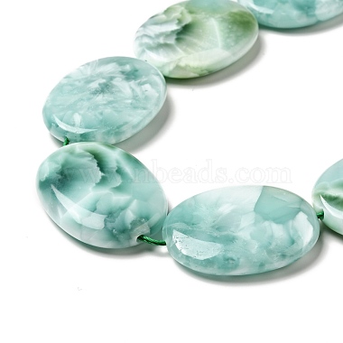 Brins de perles de verre naturel(G-I247-34A)-4