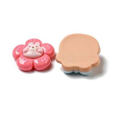 Opaque Resin Decoden Cabochons(RESI-F052-B10)-2