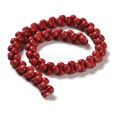 Synthetic Howlite Beads Strands(TURQ-F018-13)-2