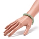 Natural Green Aventurine Beaded Stretch Bracelet(BJEW-JB08483-02)-3