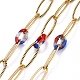 Handmade Brass Paperclip Chains(CHC-H102-13G-A)-1