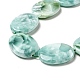 Brins de perles de verre naturel(G-I247-34A)-4