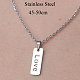 201 Stainless Steel Hollow Word Love Pendant Necklace(NJEW-OY001-26)-3