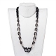 Personalized Acrylic & CCB Plastic Cable Chain Necklaces(X-NJEW-JN02824-02)-4