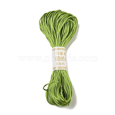 Lawn Green Polyester Embroidery Threads