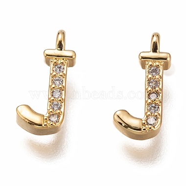 Clear Word Brass+Cubic Zirconia Charms