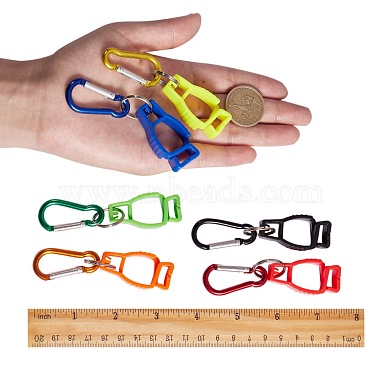 6Pcs 6 Colors Plastic Glove Grabber Clip(FIND-SZ0001-30)-5