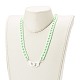 7Pcs 7 Colors Personalized Acrylic Curb Chain Necklace Sets(NJEW-JN03515)-4