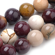 Natural Mookaite Beads Strands, Round, 6mm, Hole: 1mm, about 70pcs/strand, 15.7 inch(G-S259-37-6mm)