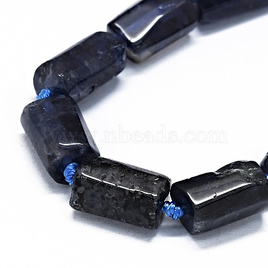 Natural Iolite Beads Strands(G-O170-102)-3